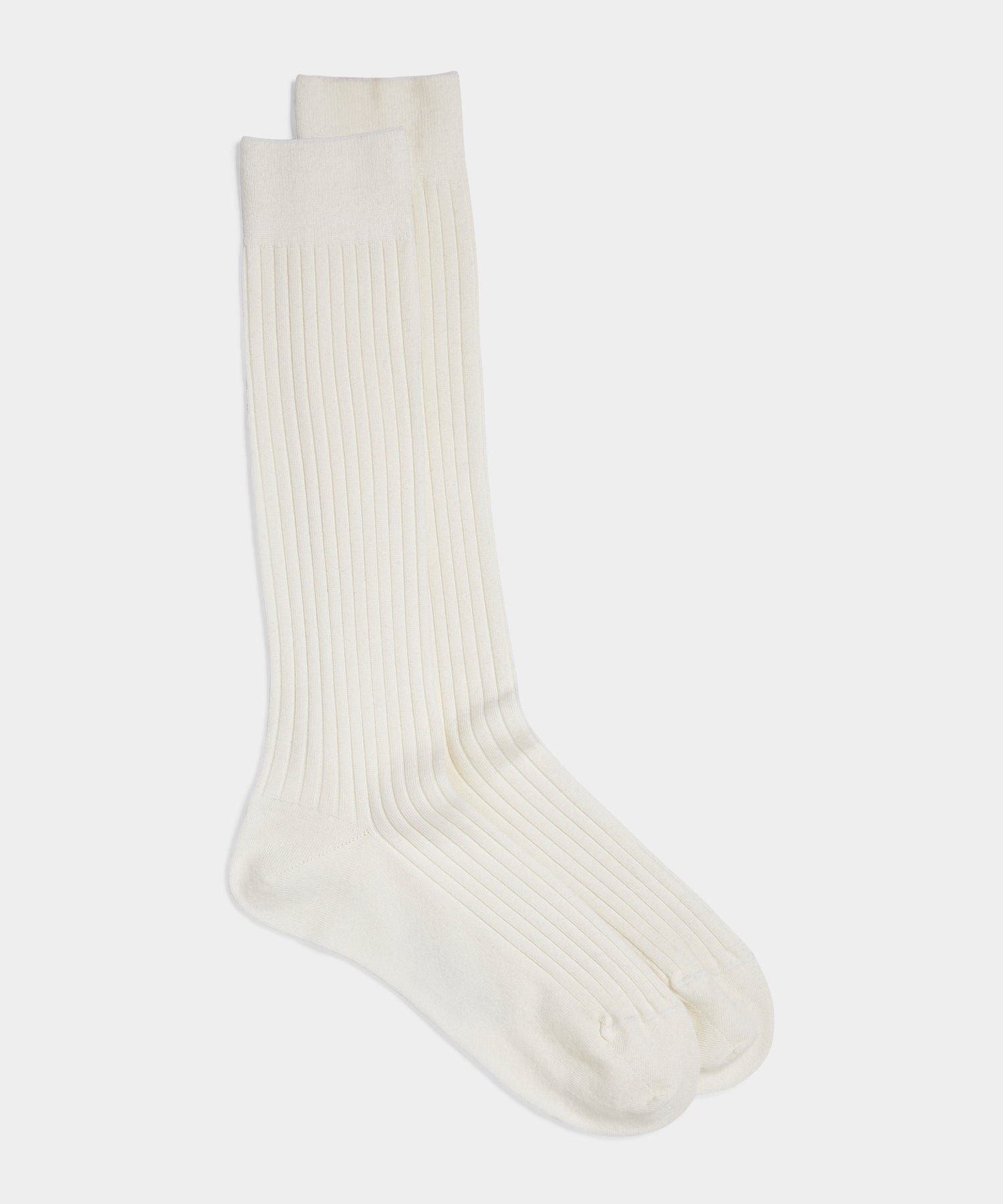 Merino Dress Sock in White