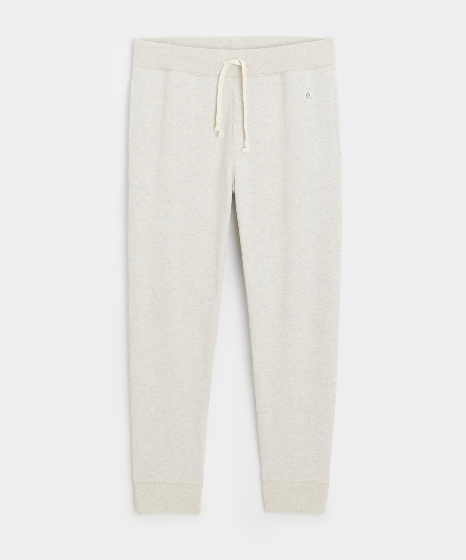 Champion Midweight Slim Jogger Sweatpant in Eggshell