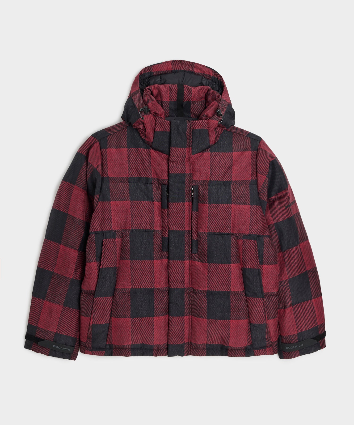 Todd Snyder X Woolrich Short Parka in Buffalo Check