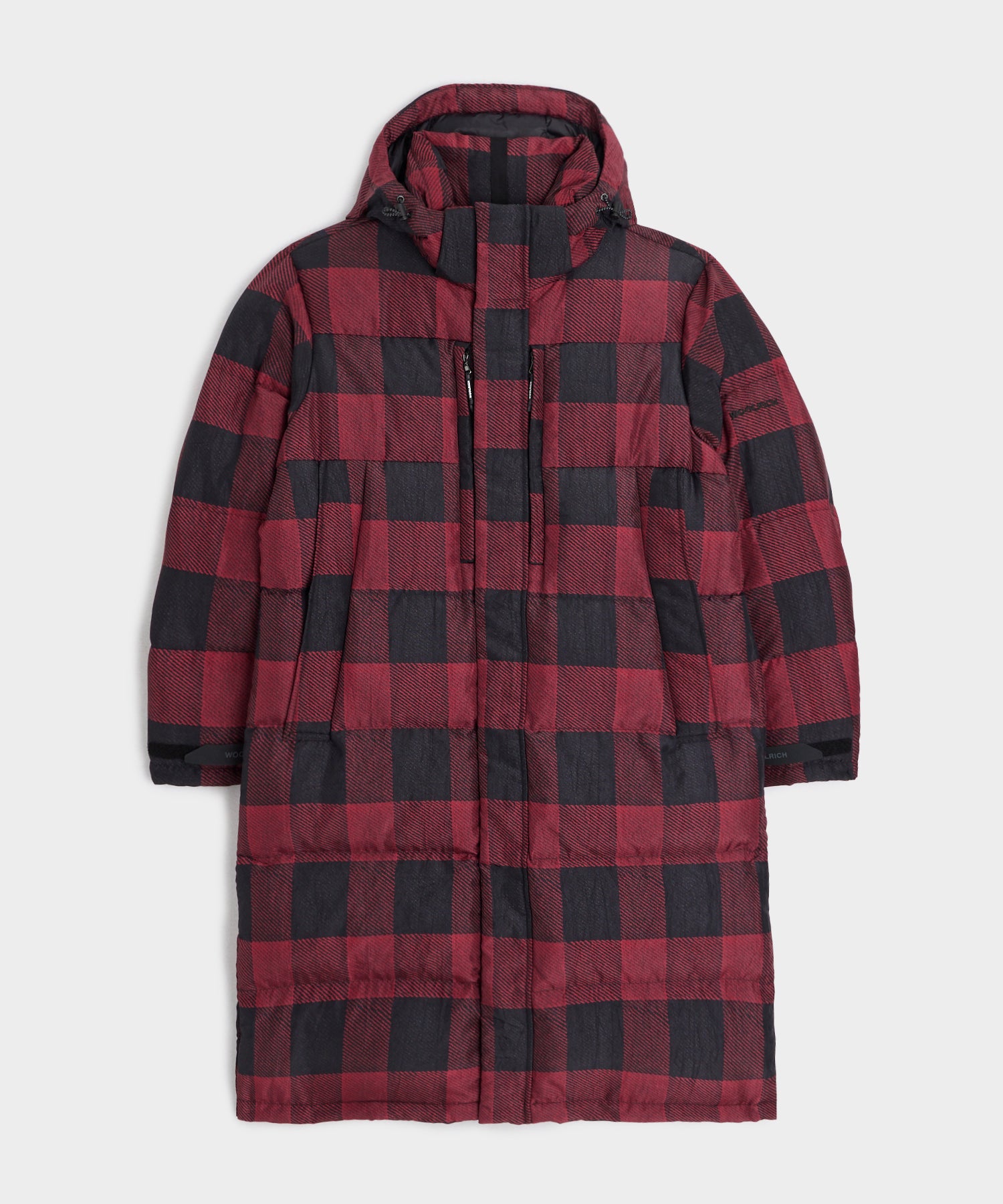 Todd Snyder X Woolrich Long Parka in Buffalo Check