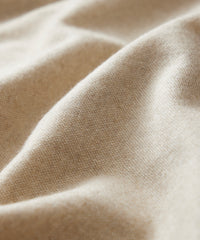 Italian Wool Cashmere Field Shirt in Cream