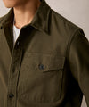 Chamois Shirt in Dark Moss