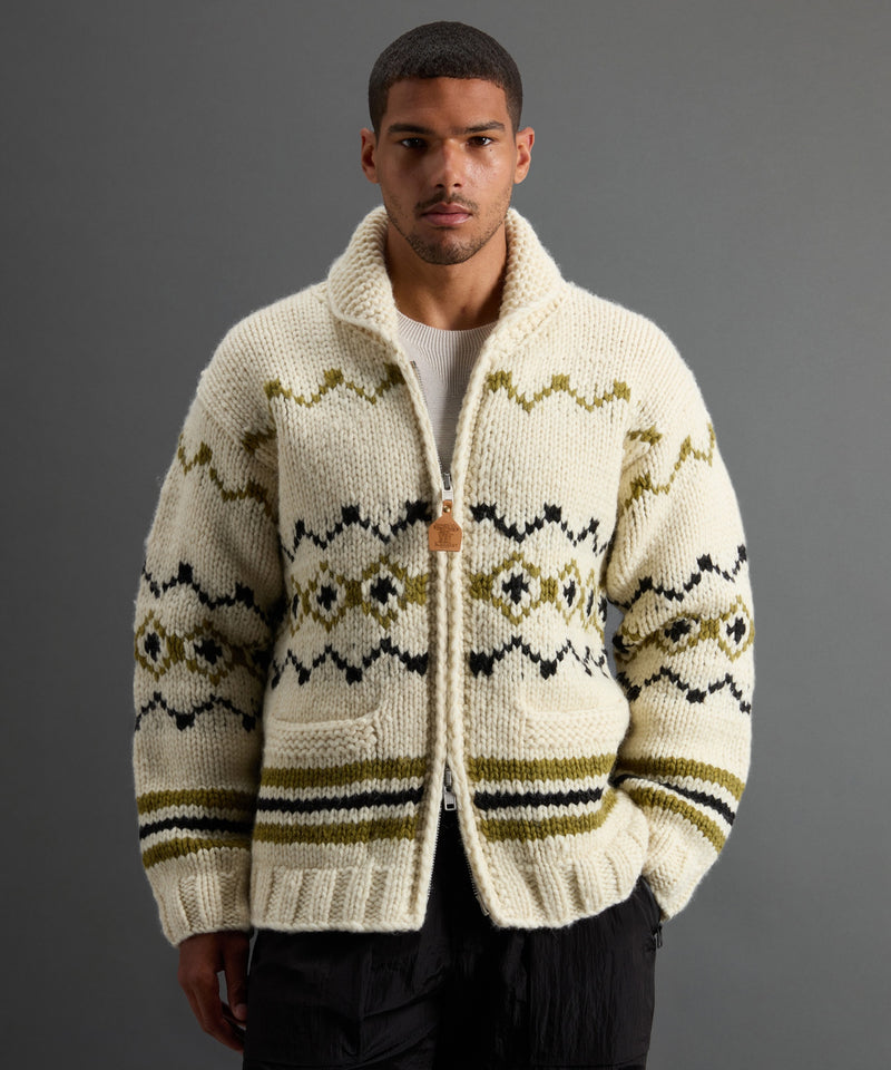 Todd Snyder X Woolrich Kanata Handknit Cardigan