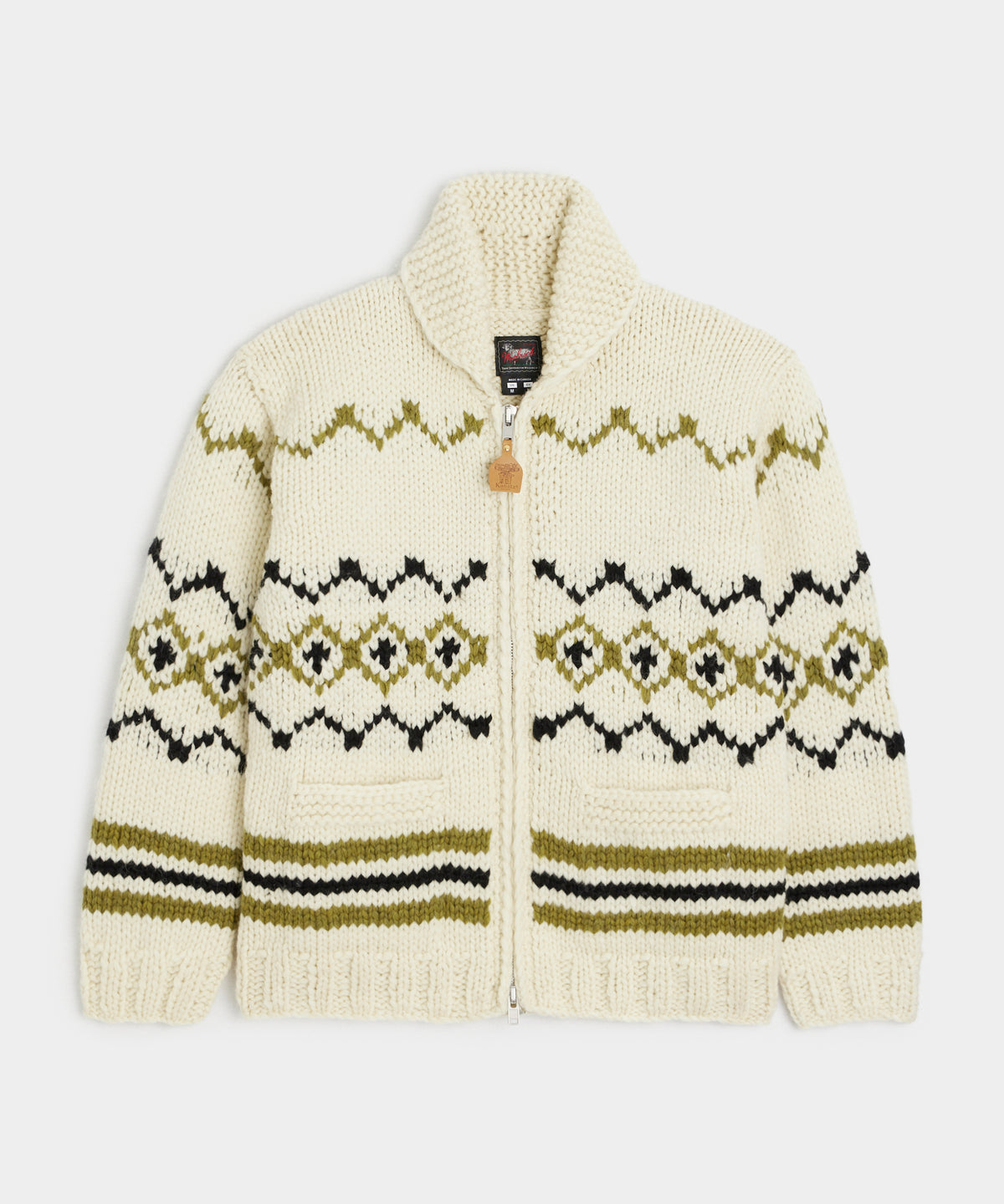 Todd Snyder X Woolrich Kanata Handknit Cardigan